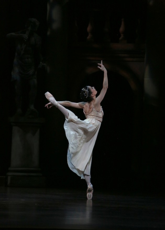 Tamara Rojo as Juliet.  Photo: David Kelly.